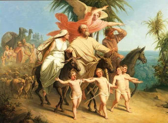 Abraham aperçoit la terre promise